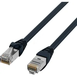 EFB K5538SW.30 - 30 m Patchkabel S/FTP, Cat.6a, schwarz
