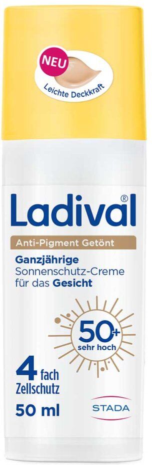 Ladival Anti-Pigment Getönt Sonnenschutz-Creme Gesicht LSF 50+