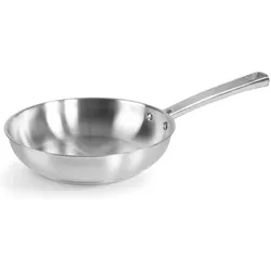 Lacor Foodi Ø 28 cm, Pfanne + Kochtopf, Grau, Silber