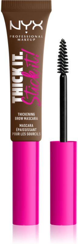 NYX Professional Makeup Thick it Stick It Brow Mascara brow mascara shade 06 Brunette 7 ml