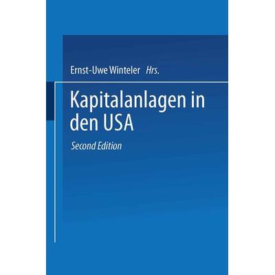 Kapitalanlagen in den USA, Taschenbuch von , Betriebswirtschaftlicher Verlag Gabler, 978-3-409-99632-7