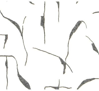 Nikki Chu Ivory Coast Black and Gold Premium Peel and Stick Wallpaper