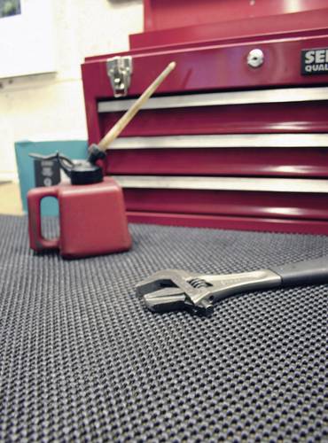 COBA Europe GS010001 GRIPSAFE Anti-Rutschmatte (L x B x H) 10m x 0.6m x 4mm Schwarz