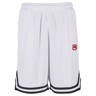 Sweatshorts ECKO UNLTD. "Ecko Unltd. Shorts Inbound", Herren, Gr. 3XL, US-Größen, weiß (hellweiß), 100% Polyester, loose fit, Hosen Sweatshorts
