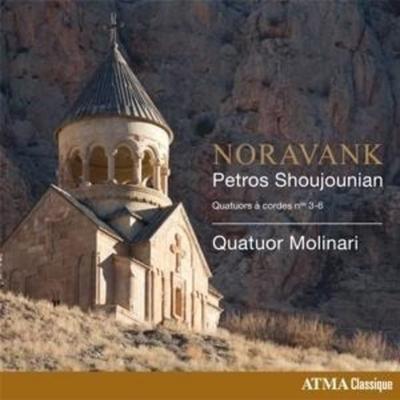 Novarank-Streichquartette 3-6 - Quatuor Molinari, CD