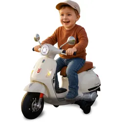 JAMARA Ride-on Vespa GTS 125 weiss Li-Power 12.6