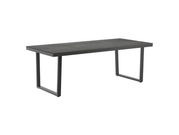 OUTLIV. Gartentisch 220x100cm Edelstahl/HPL