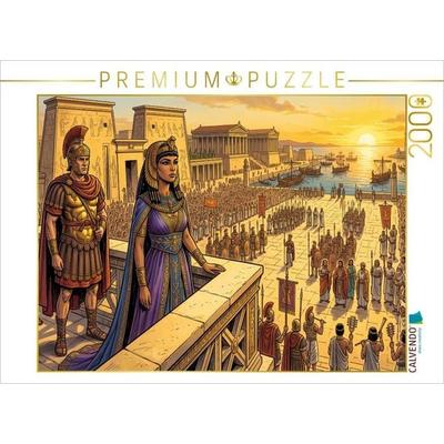 CALVENDO Puzzle 35 Jahre - Cleopatra erreicht den Höhepunkt ihrer Macht | 2000 Teile Lege-Größe 90 × 67 cm Foto-Puzzle für glückliche Stunden, von ,
