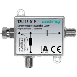 Axing TZU15-01P Stromeinspeiseweiche CATV TZU01501P TZU 15-01P