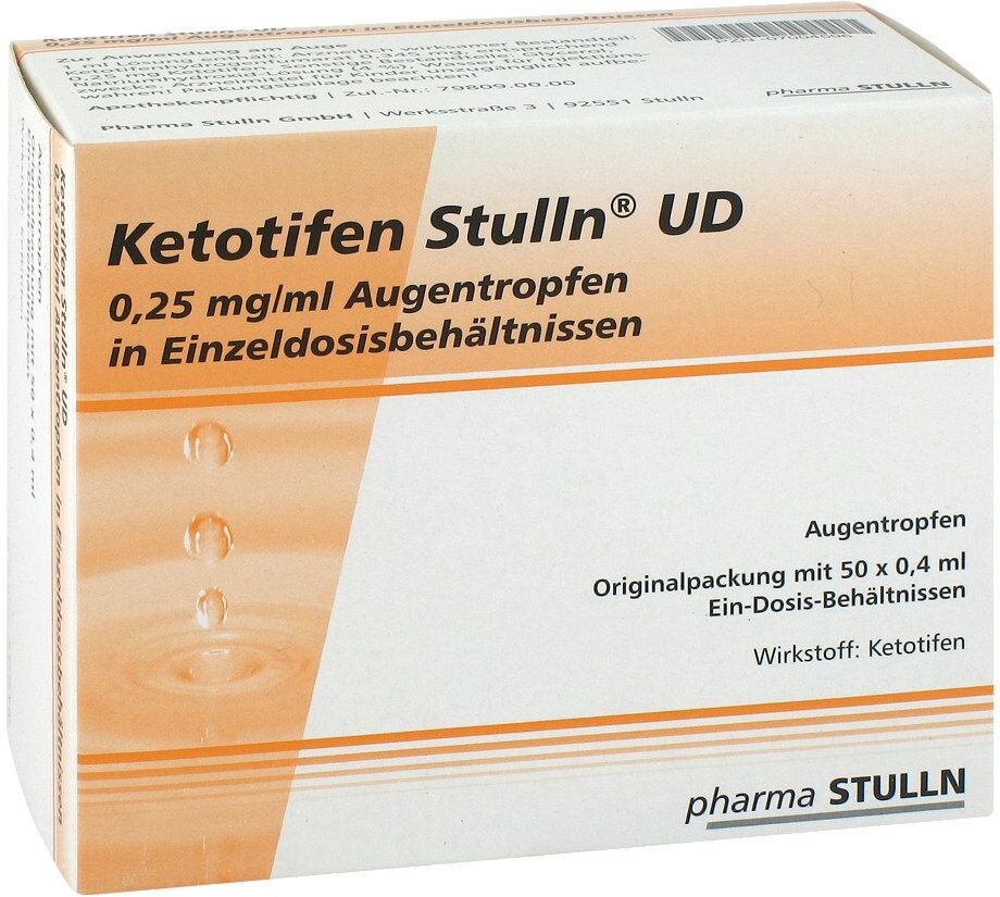 Ketotifen Stulln UD 0,25mg/ml Augentropfen