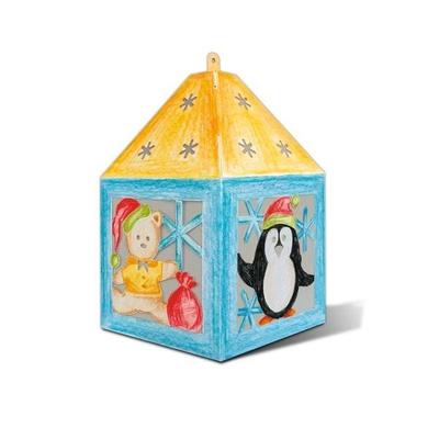 URSUS Dekorationsartikel Blanko-Windlichter, Wintertiere