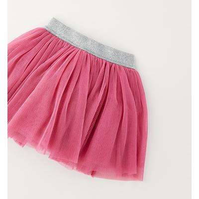 Minirock IDO "BABY GIRL SKIRT", Mädchen, Gr. 128, pink, 100% Polyester, Röcke Minirock