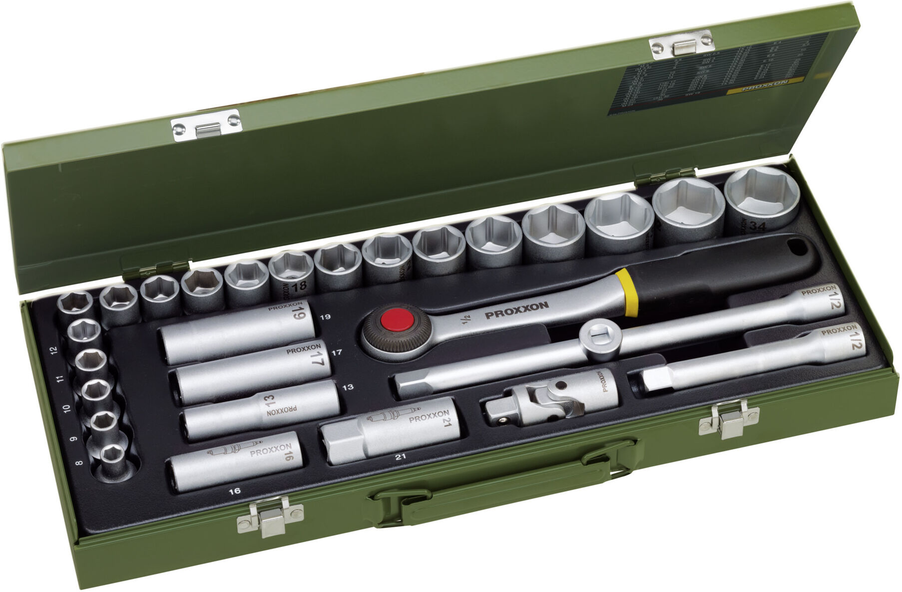 Proxxon Steckschlüsselsatz 1/2 " (29-teilig) (23000)