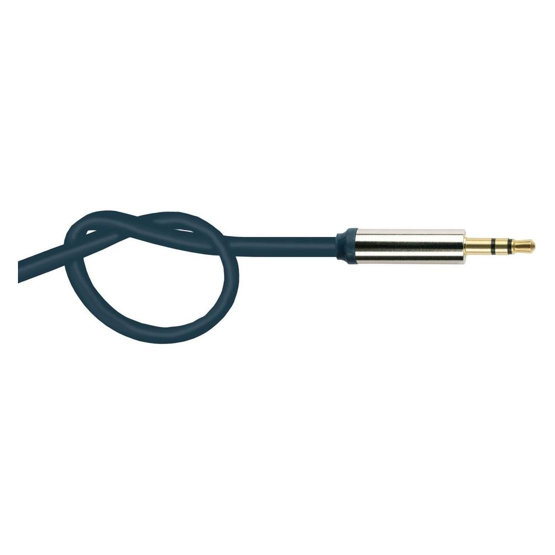 Good Connections Audiokabel 3-pol. 3,5mm Klinke 3m blau (3 m, AUX Kabel) (GC-M0042)