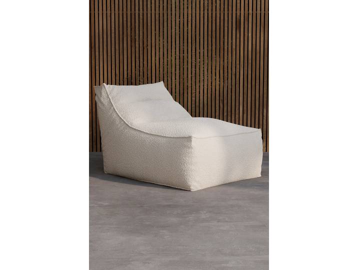 Nohr Loungestoel Carlson Bouclé - Wit
