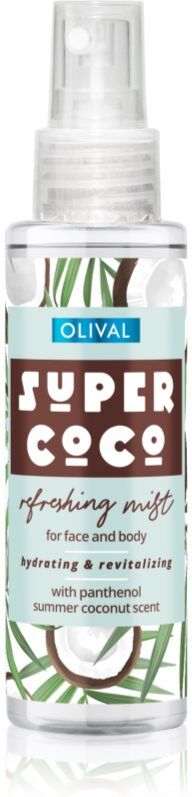 Olival SUPER Coco brume rafraîchissante corps et visage 100 ml