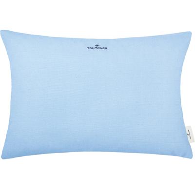 TOM TAILOR HOME "Dove Signature" mit Paspel, Kissenhülle ohne Füllung, 1 Stück