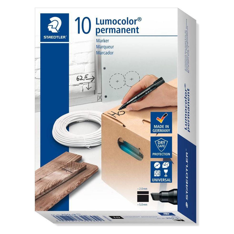 Staedtler Lumocolor Permanentmarker (10x) (350-9)