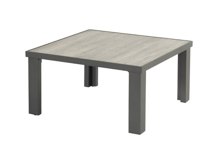 Hartman Titan Loungetisch Aluminium/Keramikglas 105x105 cm