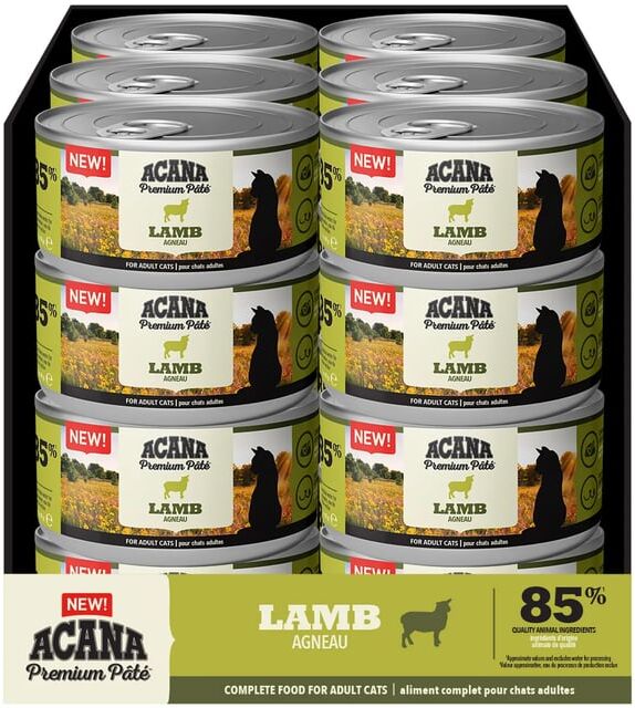 Acana Premium Patê Borrego Gato 24 Unds 85g