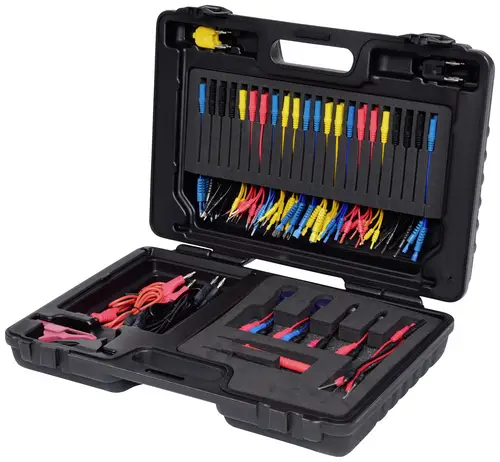 KS Tools 12/24V Master Diagnose Prüf- und Mess-Kabel-Satz, 92-tlg
