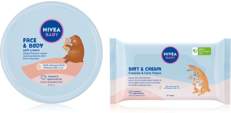 NIVEA BABY Soft set for baby’s skin