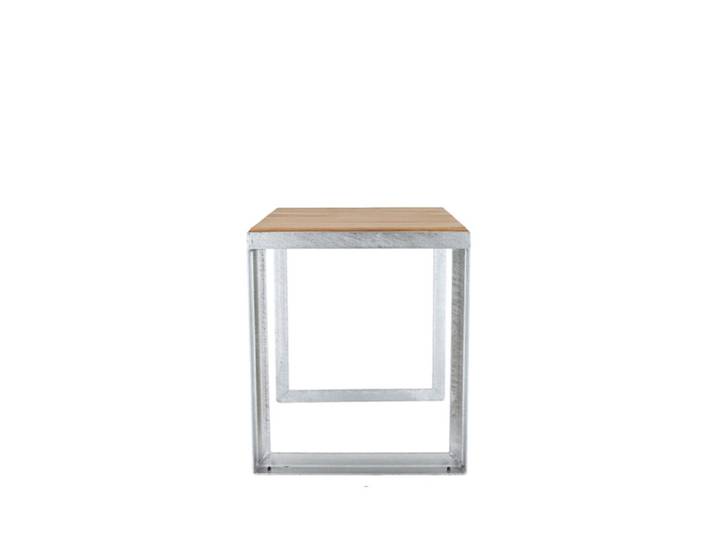 Jan Kurtz Möbel Hocker Jever Teak braun, Designer Marcus Hofbauer, 40x45x40 cm