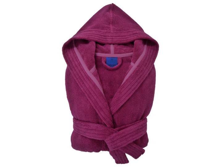 Joop! Bademantel, Beere, Textil, Gr. XS, female, Heimtextilien, Badtextilien, Bademantel, Bademäntel Damen