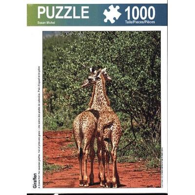 CALVENDO Puzzle Giraffen | 1000 Teile Lege-Größe 64x48cm Foto-Puzzle für glückliche Stunden