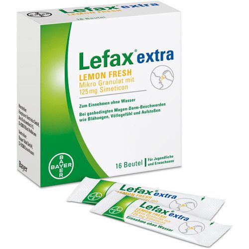 Lefax extra Lemon Fresh Mikro Granulat 16 St
