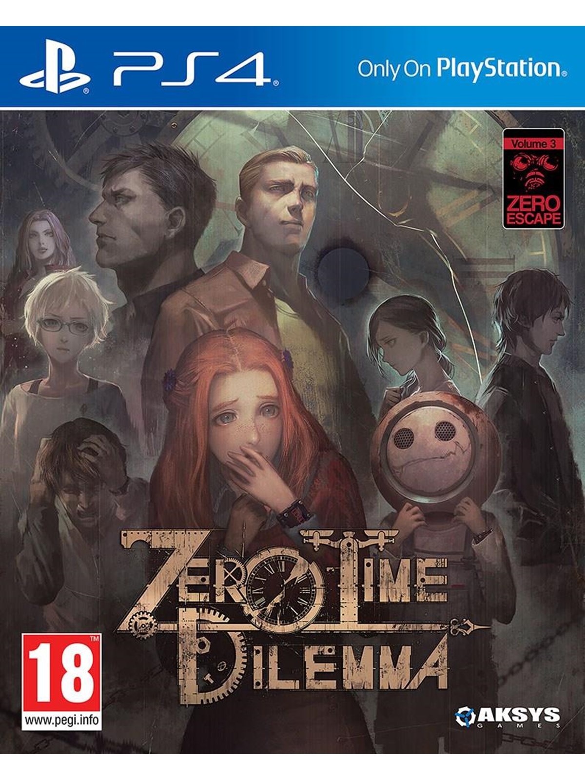 Zero Escape: Zero Time Dilemma - Sony PlayStation 4 - Action/Abenteuer - PEGI 18