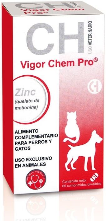 Chemical Iberica Vigor Chem Pro Gato e Cão 60 Tabs
