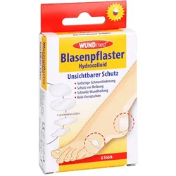 Blasenpflaster transparent 4 Größen hydrocolloid