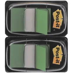 Post-it Index 2x Haftstreifen »Index« 43,2 x 25,4 mm grün, 4.32x2.54 cm