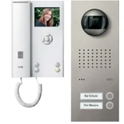 Acero pur Video-Set für 1 Wohneinheit, Türstation edelstahl