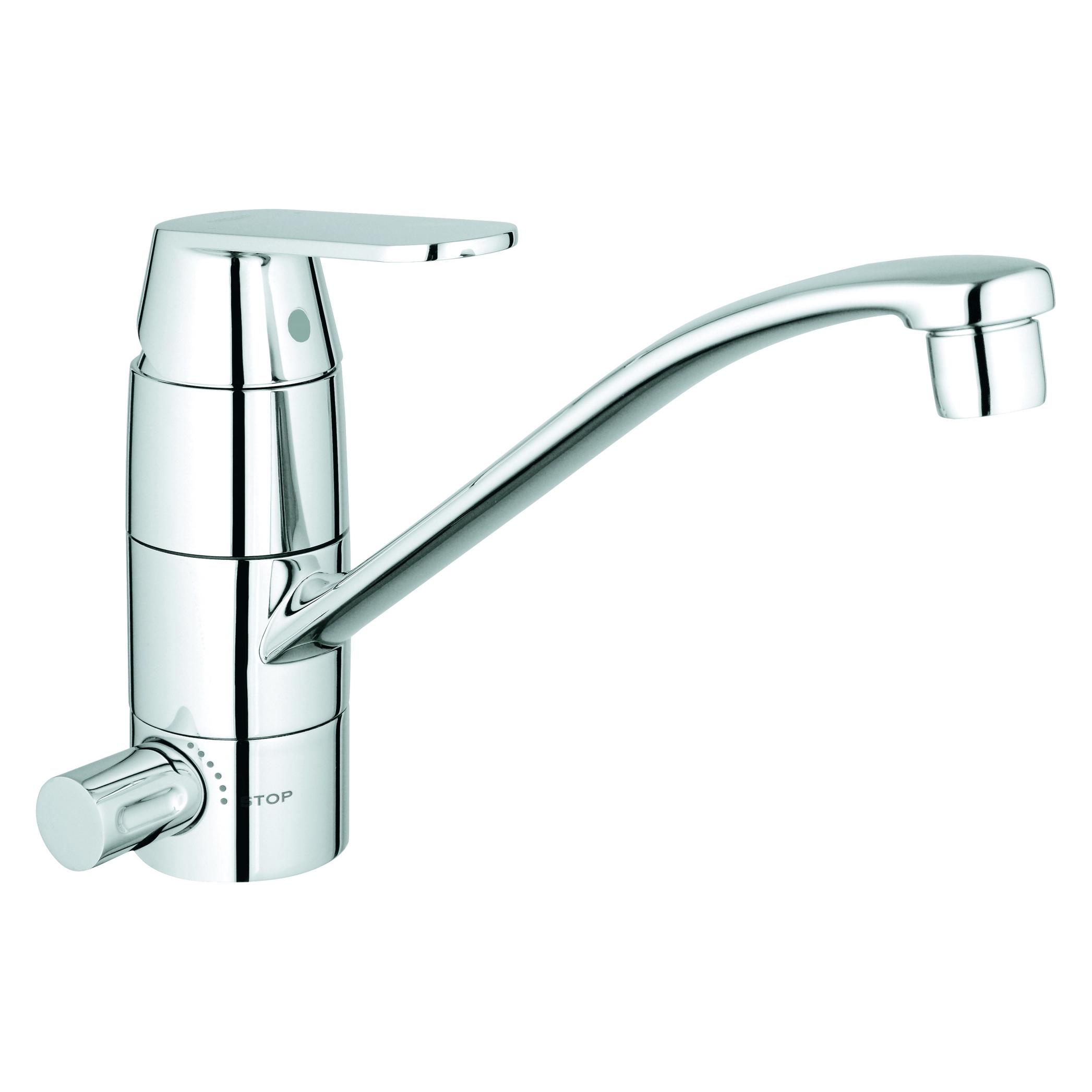 Grohe Küchenarmatur mit Gerteanschluss GROHE Eurosmart Cosmopolitan chrom glänzend 31161000 (31161000)