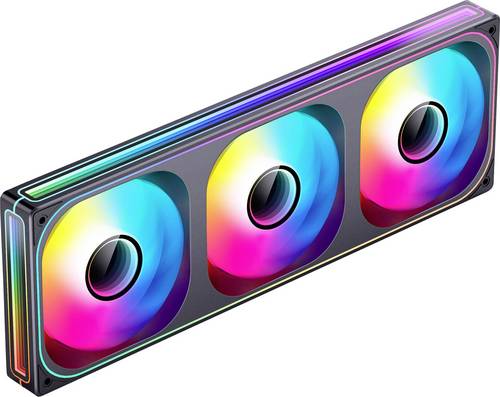 Jonsbo ZB-360 Lüfter, PWM, ARGB - 360mm, schwarz PC-Gehäuse-Lüfter inkl. LED-Beleuchtung