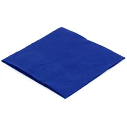 MONOUSO - Cocktail-Servietten aus Papier 20x20cm 2-lagige Blau (6.000 Stück)