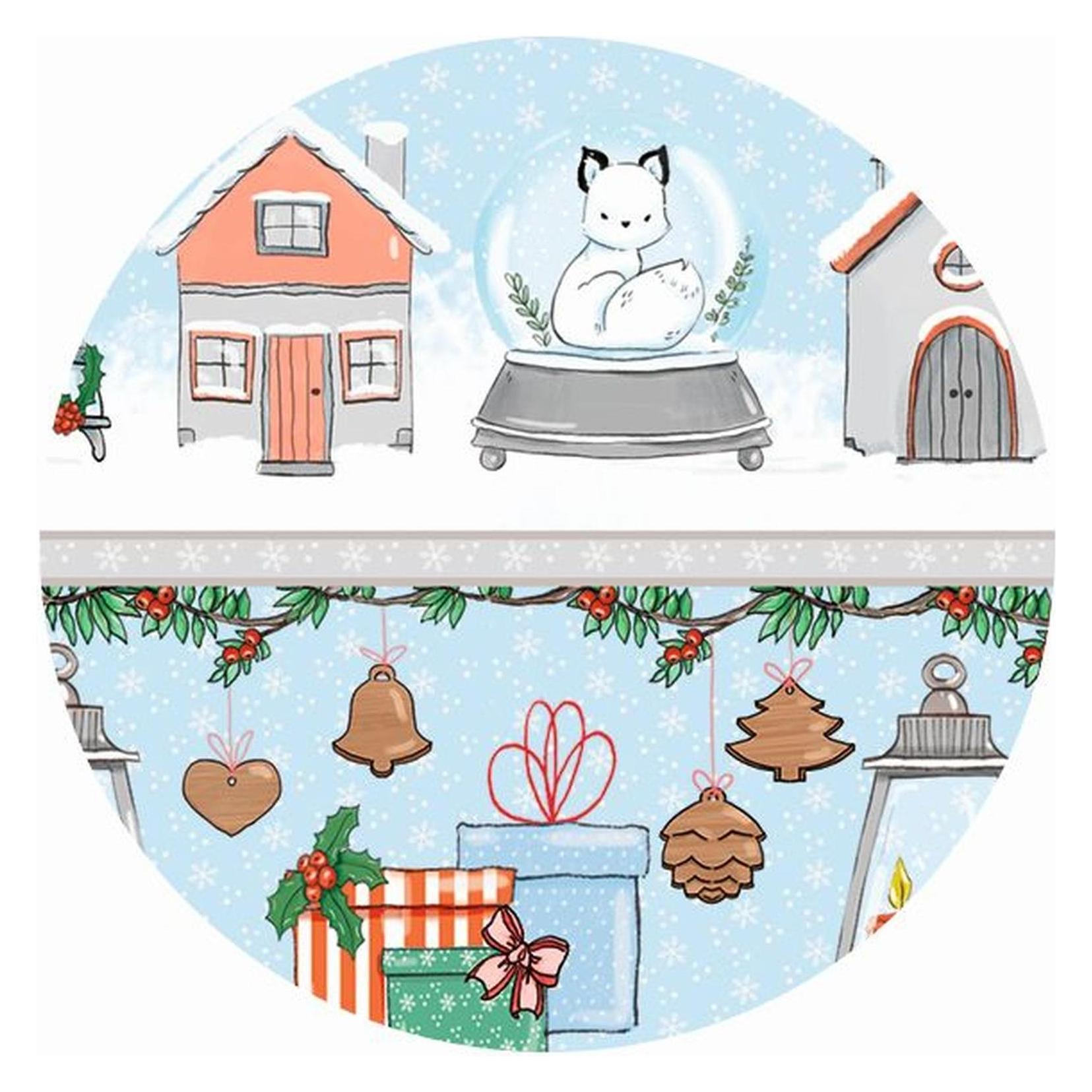 Ursus Fotokarton 'Winterweihnacht' 300g/qm 49,5x68cm Motiv 02 (300 g/m², 1x) (11502202)