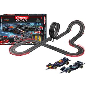 Carrera Autorennbahn GO!!! Championship Rivals, bis 2 Spieler, 6.3 m Strecke, analog, ab 6 Jahre