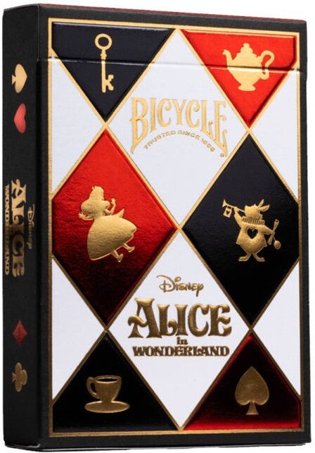 Jeu de 54 cartes Disney Alice au pays des Merveilles - Bicycle