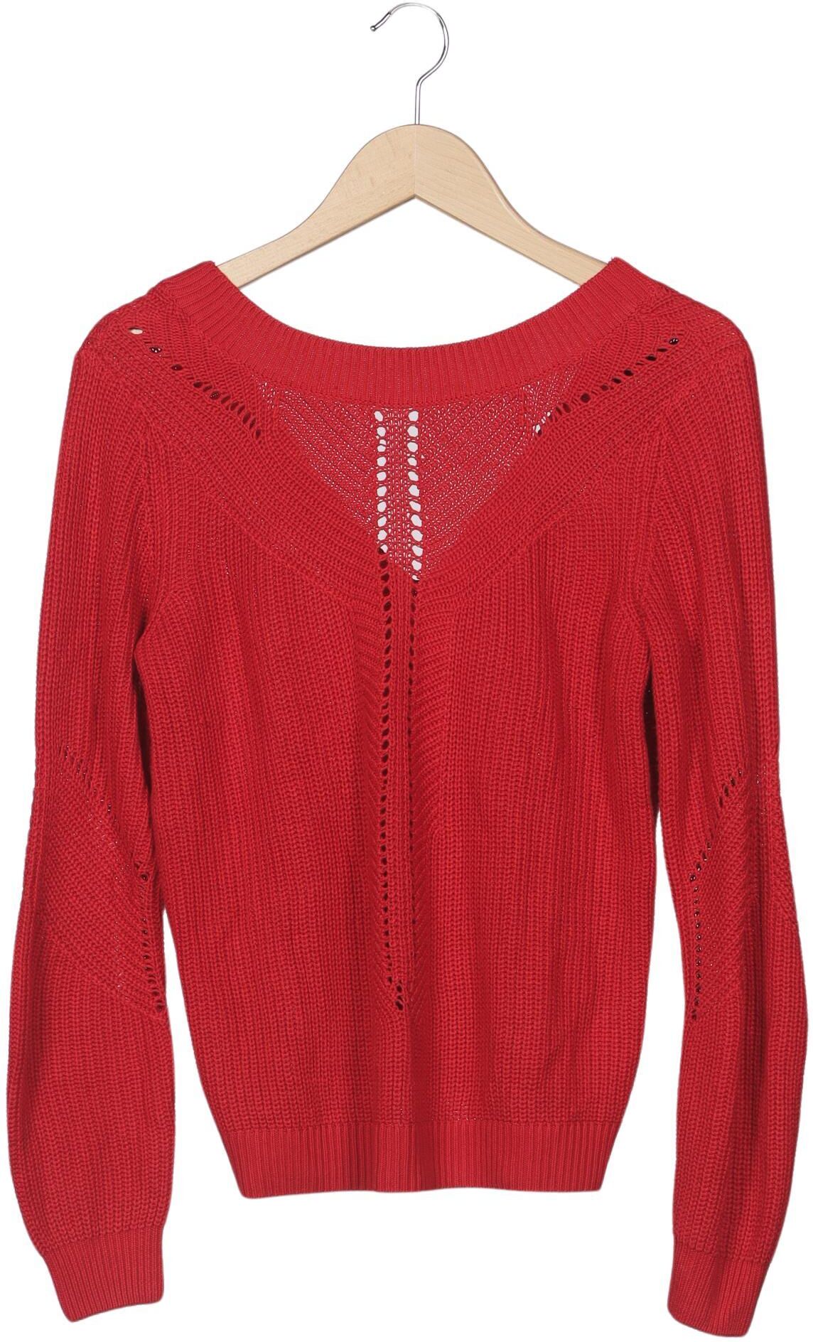 Noisy May Damen Pullover, Rot, Gr. S, Synthetik / Baumwolle - Second Hand