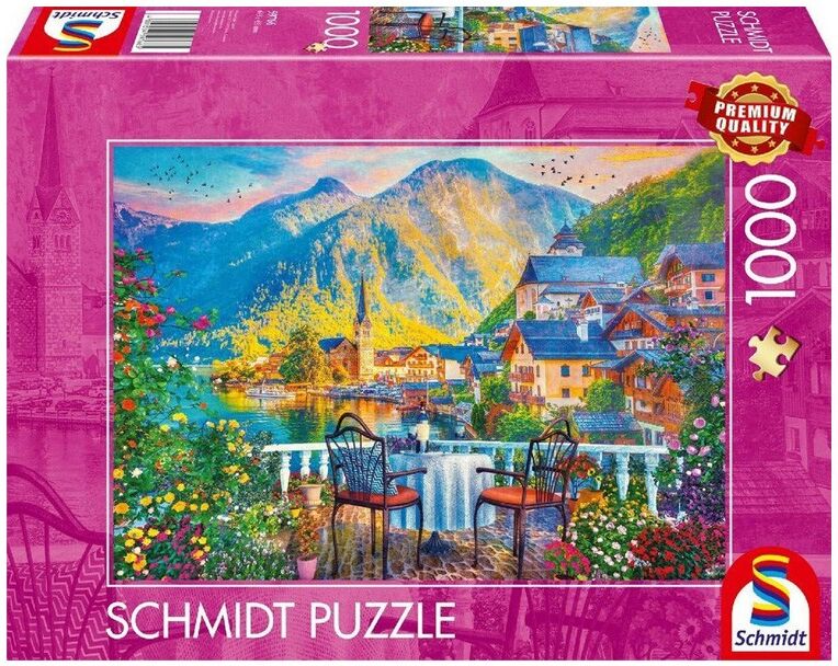 Puzzle 1000 pcs Hallstatt-la-Pittoresque - Puzzles Schmidt