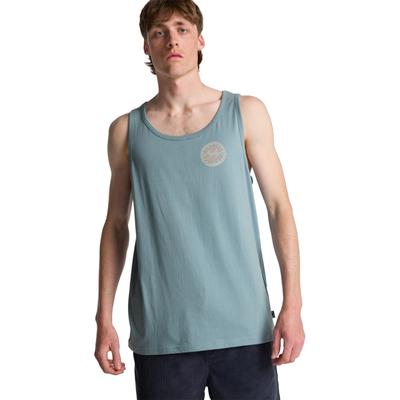 Tanktop BILLABONG "Crayon Wave", Herren, Gr. M, blau, Obermaterial: 100% Baumwolle., Tops Tanktop