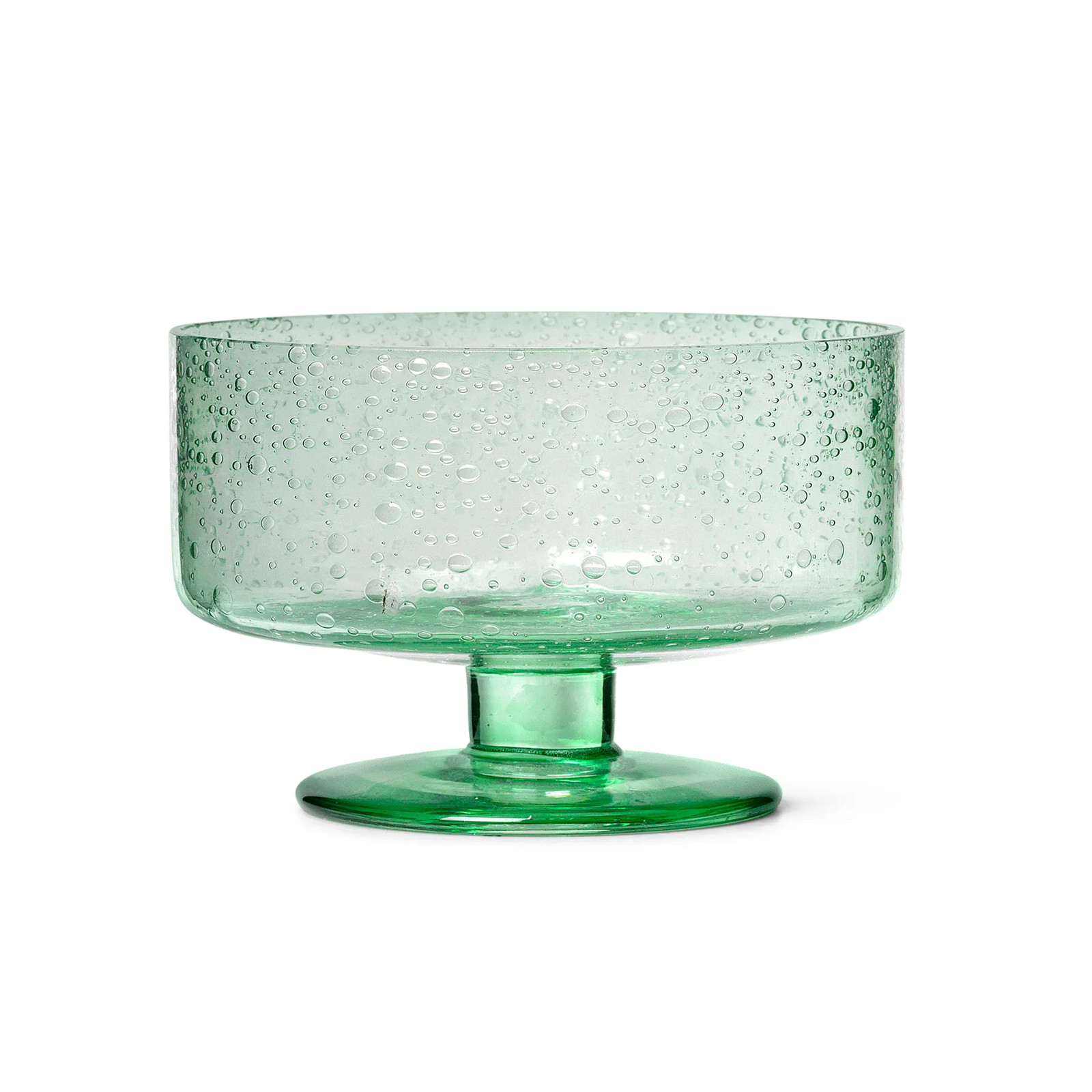 Ferm Living Oli dessertglas 24 cl Transparent Green