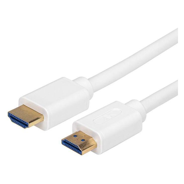Montiss Kabel Montis HDMI - HDMI 2m biały (MT166-2) (2 m) (MT166-2)