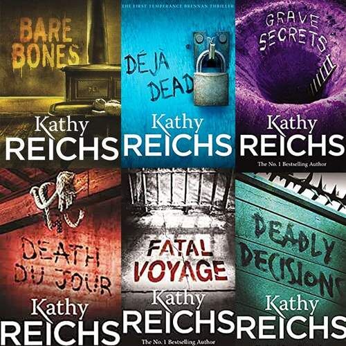 Arrow Kathy Reichs Temperance Brennan Series 6 Books Collection Set – Deja Dead, Death Du Jour & Crime Thriller Mystery Collection