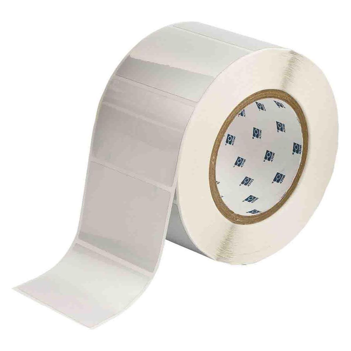 Brady THT-19-435-1, metallisierter Polyester, glänzend, 76.20 x 50.80 mm, permanent (1000 E.) (81.28 mm) (THT-19-435-1)