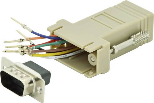 Digitus D-SUB Adapter D-SUB-Stecker 9pol. - RJ45-Buchse 1 St.