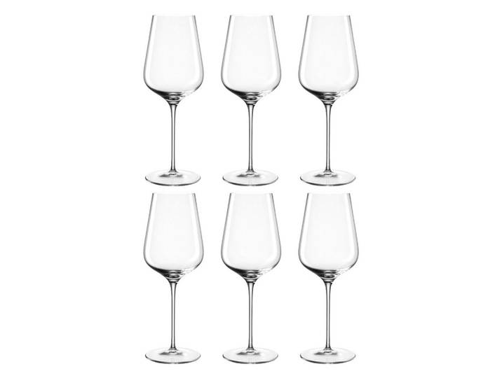 Leonardo Gläserset Brunelli, Klar, Glas, 6-teilig, 470 ml, Gläser, Gläsersets